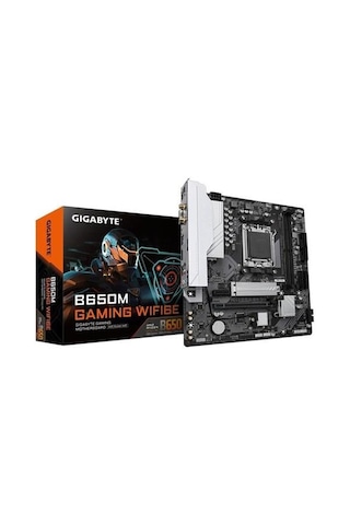 Gigabyte B650M Gaming WIFI6E AMD AM5 DDR5 Micro ATX Anakart