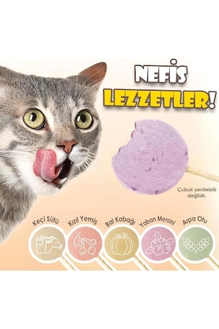 Ranova Kediler İçin Karışık Lezzetli Lolipop 15x1.4g