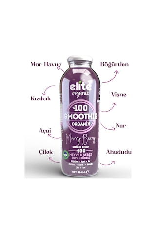 Elite Organik Smoothie Merry Berry 414 Ml