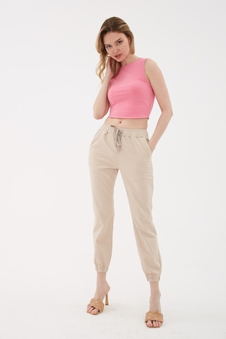 Fashion Friends Kadın Pantolon 24y0009k1 Bej