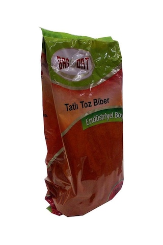 Bağdat Endüstriyel Boy Kırmızı Tatlı Toz Biber 1 KG