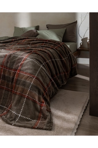 Antonin Tek Kişilik Welsoft Baskılı Battaniye - Yeşil 8684427292655 Çok Renkli