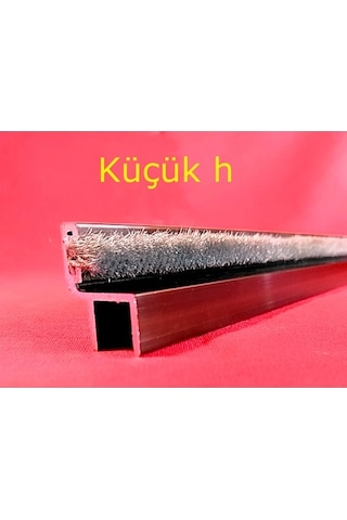 8 Mm Alüminyum Cam Balkon Fitil Bronz Renk H, H, 90°, U
