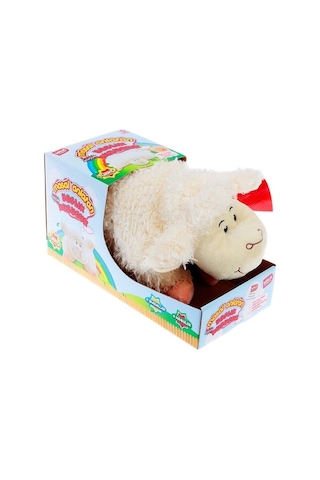 Birlik Oyuncak Masal Anlatan Peluş Kuzu Yastık (Küçük Boy)