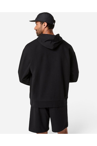Asics French Terry Relaxed Pullover Hoodıe Erkek Siyah Sweatshirt 2031f449-001