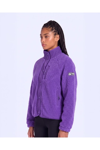 Kappa Authentic Crete 2 Kadın Mor Regular Sherpa Mont
