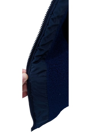 Erkek Çocuk Speedy Armalı Kapüşonu Sabit İçi Polar Astarlı Lacivert Renk Mont Lacivert