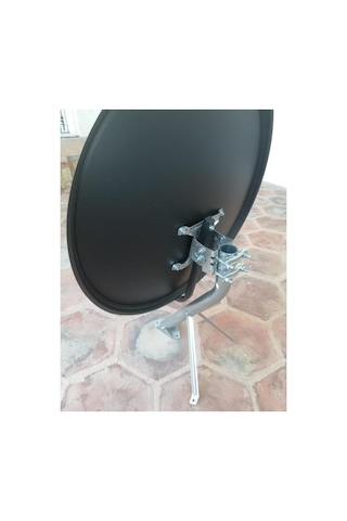 Siyah 70 Cm Full Hd 4k Uydu Çanak Anteni-antrasit