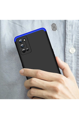 Realme 7 Pro Kılıf Zore Ays Kapak Siyah