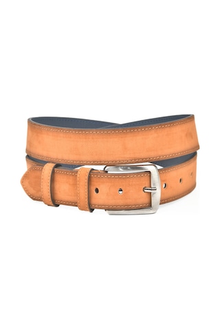 Deepsea Erkek Taba 4 Cm Eninde Süet Kemer Suni Süet Spor Kemer 2402643 Taba
