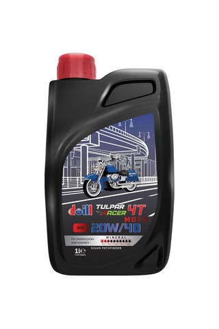Tulpar Racer 20w-40 4t - 4 Zamanlı 1 Litre Motosiklet Yağı Üretim Yılı: 2026