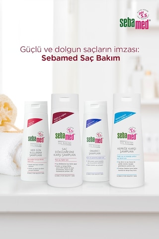 Sebamed Saç Dökülmesine Karşı Etkili Kafein ve Ginkgo Biloba İçerikli Şampuan 1 L