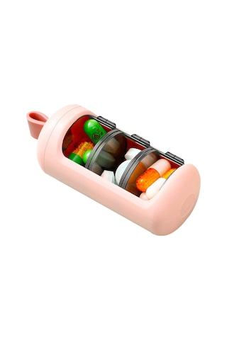 Yeiuyi 1 Gün İçinde 3 Kafesli Bir Hap İle Depolama Deposunu Kapatın Yeşil