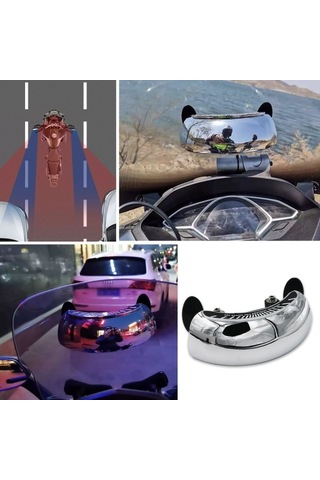 Motosiklet İçin Dayanıklı Geniş Açı Görme Ve Kör Nokta Aynası Cn
