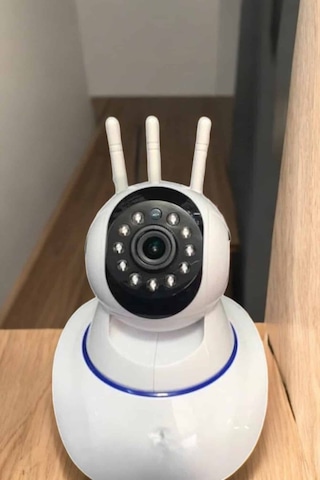 Wifi - 361 - Kamerası Çift Yönlü Bebek Güvenlik Kamerası - Shopgpt - Gece Görüşlü Çok Renkli