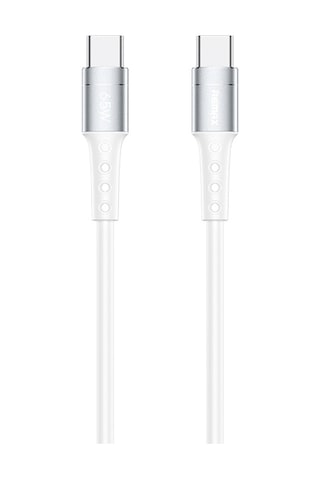 Remax Rc-198c-c Zincirleme Iı Serisi Pd 65w Usb-c / Tip-c Usb-c / Tip-c Hızlı Şarj Veri Kablosu, Kablo Uzunluğu: 1m Beyaz