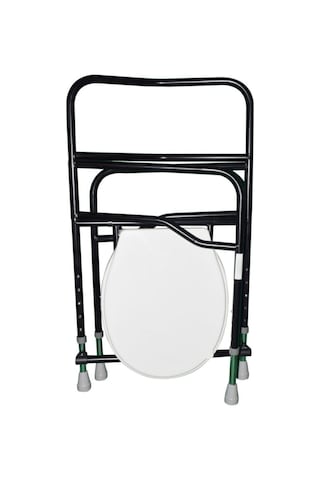 Medikaltec Katlanabilir Komot Seyyar Hasta Tuvaleti Klozet Yükseltici Taşınabilir Wc Tuvalet