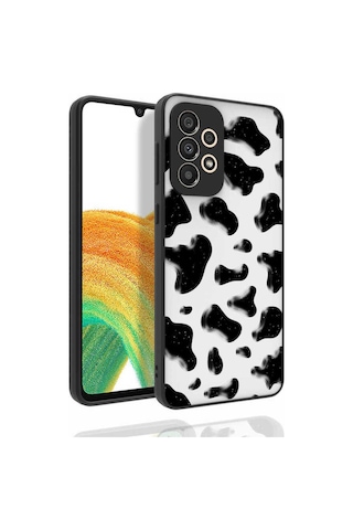 Galaxy A33 5g Kılıf Desenli Kamera Korumalı Parlak Zore Nora Kapak NO2