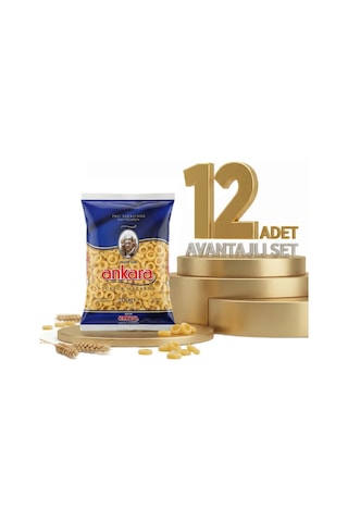 Ankara Yüksük Makarna 12x500 Gr
