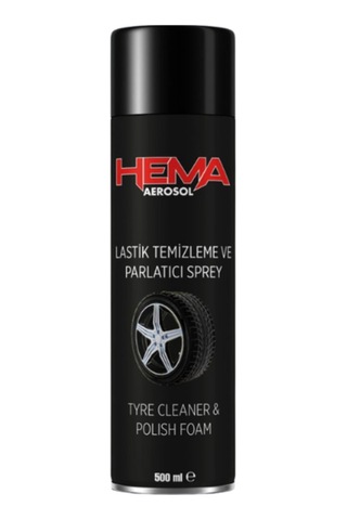 Lastik Parlatıcı Ve Lastik Temizleyici 500 Ml