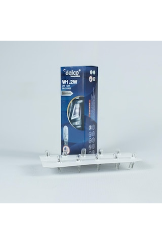 Delco U.s.a W1.2w Mini Dipsiz T5 Gösterge Ampulü 24 Volt 10 Adet