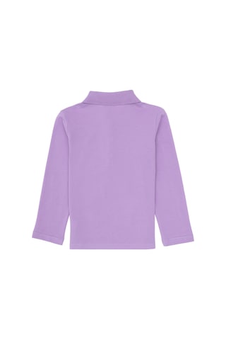 U.S. Polo Assn. Kız Çocuk Lila Polo Yaka Basic Sweatshirt 50316836-VR034