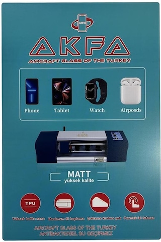 General Mobile Discovery Elite Lite Akfa Nano Mat Ekran Koruyucu