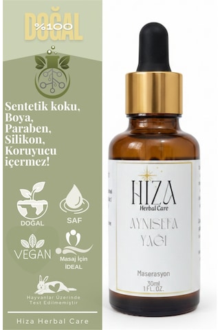 Hiza Herbal Care Doğal Aynısefa Yağı 30 ML
