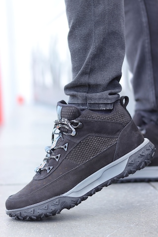 M.p. Alaska Suya Dayanıklı Hakiki Deri Erkek Bot 667800001252 01 Siyah Siyah