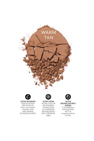 Ultra Colour Pudra Bronzlaştırıcı Warm Tan 00