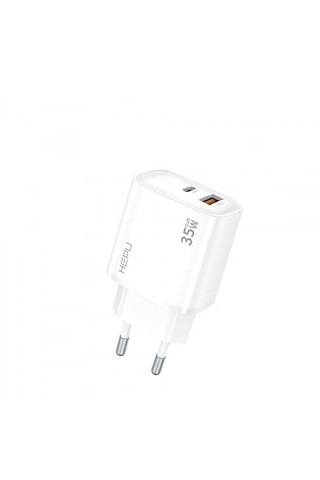 Hp-c30 35 Watt Gan Şarj Adaptörü 2-port Fast Charger Hızlı Şarj A