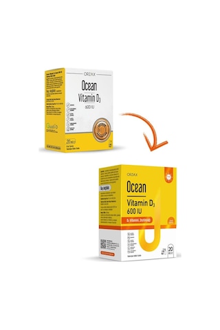 Ocean Vitamin D3 600 IU Sprey 20 ML