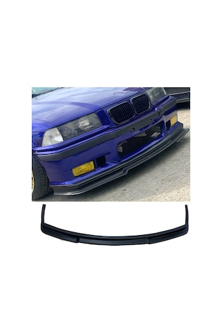 Bmw E36 Gtr Ön Lip Parlak Siyah Plastik Ön Ek Karlık Karlık+bodykit+ek
