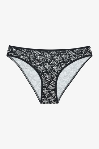 Penti Simple Roses 5li Çok Renkli Slip Külot Açık Gri
