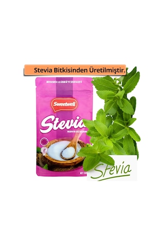 Sweetwell Stevia Prebiyotik Lifli Toz Tatlandırıcı 500 G x 6 Adet