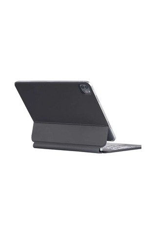 Apple iPad Uyumlu Pro 13 2024 Kılıf X9p Magic Manyetik Klavyeli Tablet Kılıfı - Siyah Standart