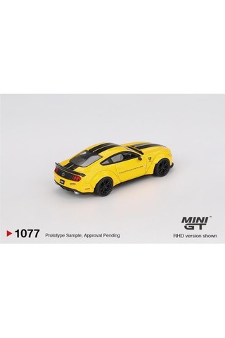 Mini Gt 1077 Lb-works Ford Mustang Triple Sarı 1/64 Model Araba