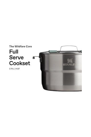Stanley Wildfare Tam Servis Pişirme Seti, Yeşil/kömür Gri, 3.78 Litre 34cm