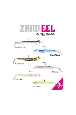 Fujin Zand Eel 11cm 7gr-14gr Double Body+head Silikon Balık Fujin Zand Eel 11cm 7gr-14gr Double Body+head Silikon Balık