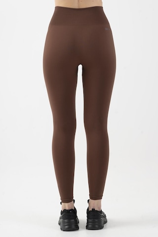 Maraton Active Slimfit Kadın Training Sepya Tayt 812057-sepya