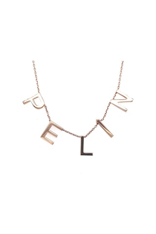 Zümrüt Sarraf 14 Ayar Altın Isimli Bayan Kolye N11.47473