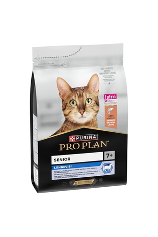 Original Senior Somonlu Kuru Kedi Maması 3 Kg Kıdemli Kedi Maması Somon Lezzeti - Hayati İşlev Desteği İçin Longevis Formülü - Sağlık Kedi - Lezzetli Yemekler