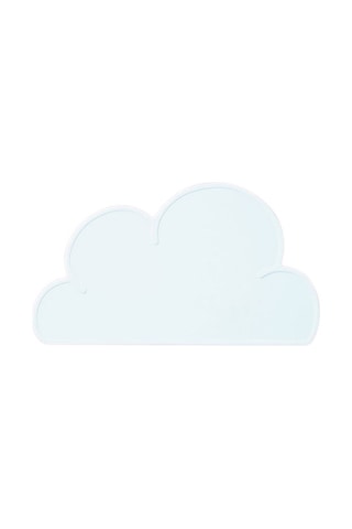 Sones Çocuk Bulutu Silikon Yer Matı Su Geçirmez Çevre Koruma Öğrenci Masa Matı, Renk: Beyaz