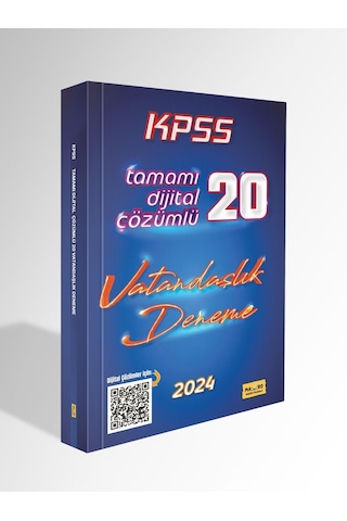 Makro Kitabevi 2024 Kpss Vatandaşlık 20 Deneme Dijital Çözümlü Makro Kitabevi