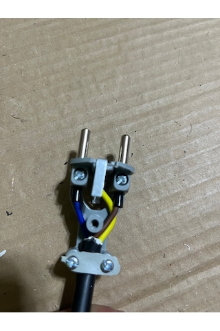 Tekli Seyyar Uzatma Çim Biçme Makine Kablosu Kauçuklu Fiş 20 Metre 1