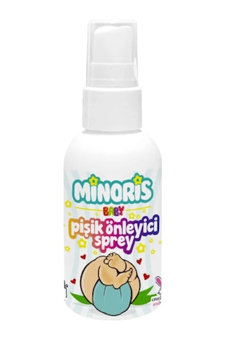 Minoris Baby Organik Pişik Önleyici Sprey 100 ML