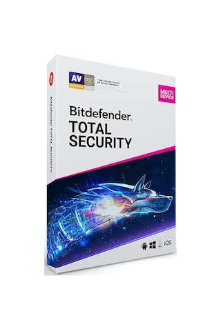 Bitdefender Total Security Lisans 5 Kullanıcı 1 Yıl