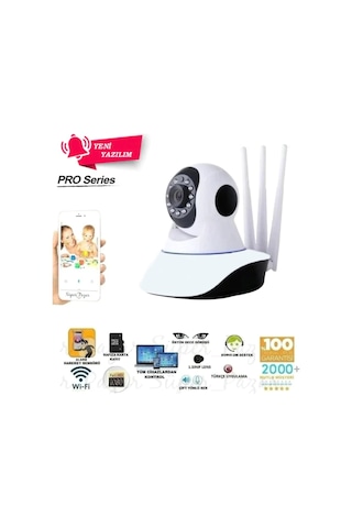 Angel Eye KS-515 Gece Görüşlü Wi-Fi Bebek Güvenlik Kamerası