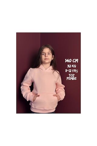 Pxm 3 Iplik Şardonlu Çocuk Kapşonlu Ve Kanguru Cepli Sweatshirt Günlük Kullanım Hoodie Pembe Toz Pembe Toz Pembe Pxm 3 Iplik Şardonlu Çocuk Kapşonlu Ve Kanguru Cepli Sweatshirt Günlük Kullanım Hoodie Pembe Toz Pembe Toz Pembe