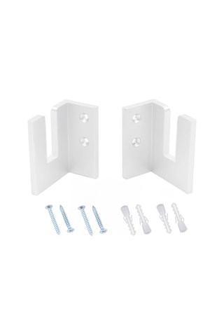 Yx002 1 Çift Dört Tekerlekli Kaykay Duvara Montaj Braketi Siyah